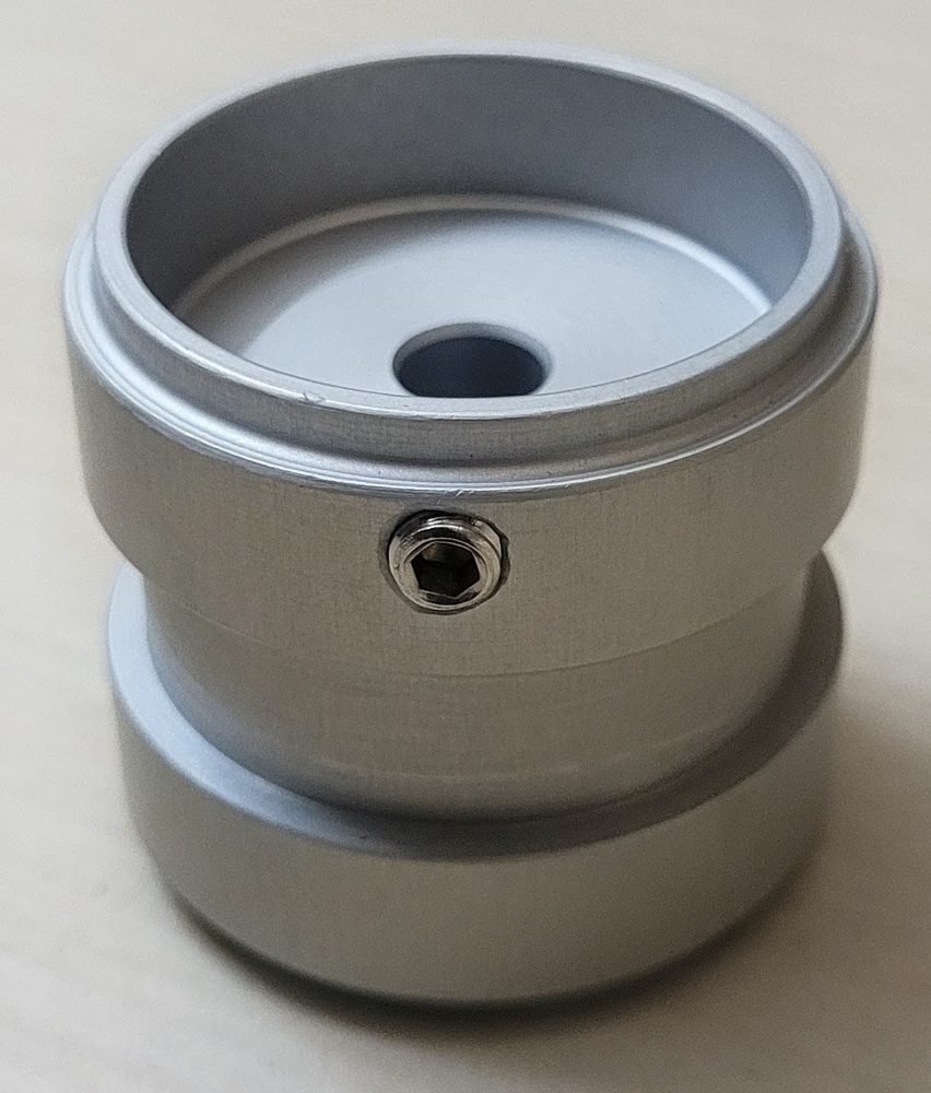 Aluminium twin-groove pulley