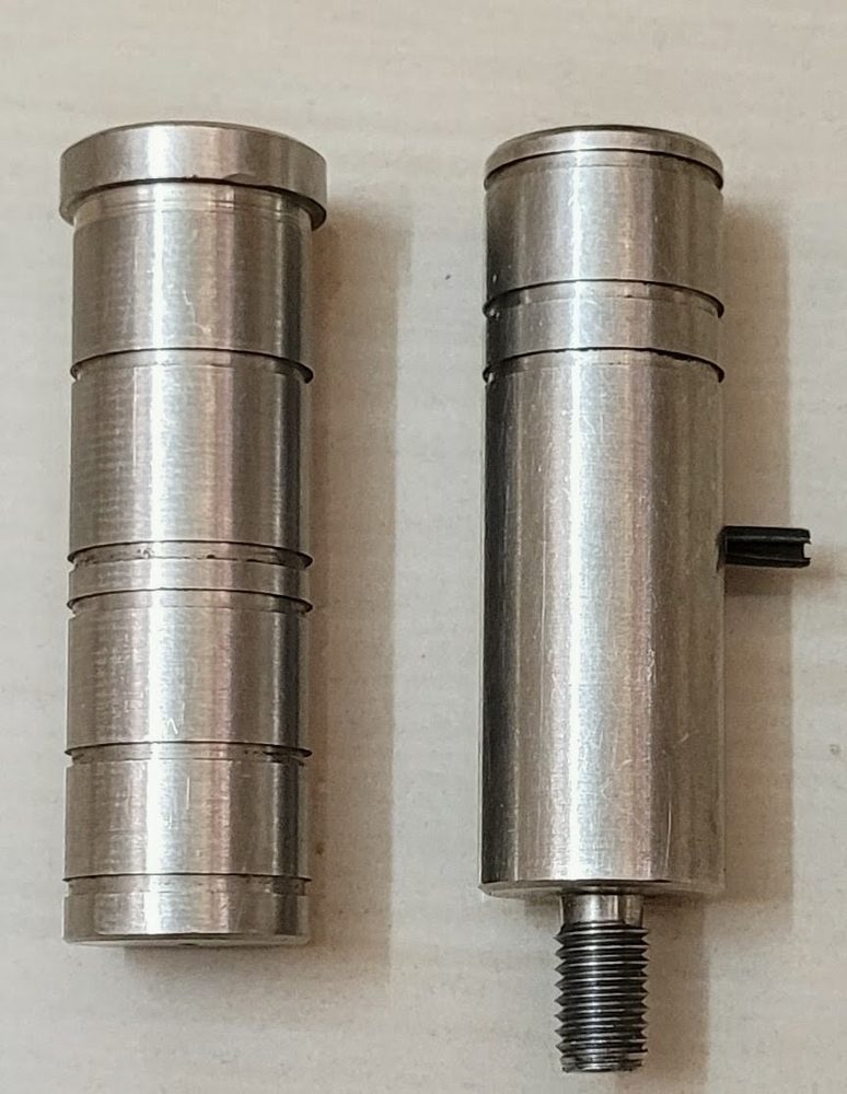 Stainless steel grooved plungers